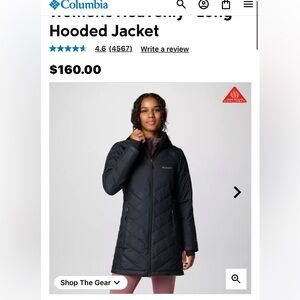 Columbia Winter Jacket!! Women's Heavenly™ Long Hooded Jacket